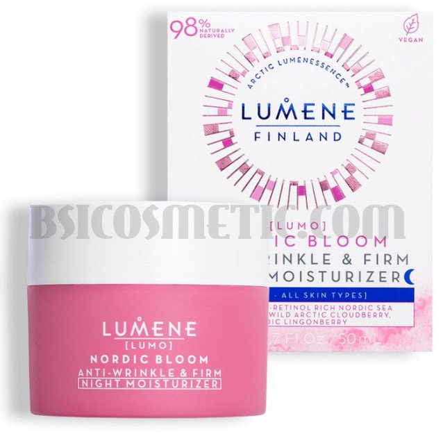 Нощен лифтинг крем Lumene Lumo [NORDIC BLOOM]